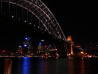 Sydney at night